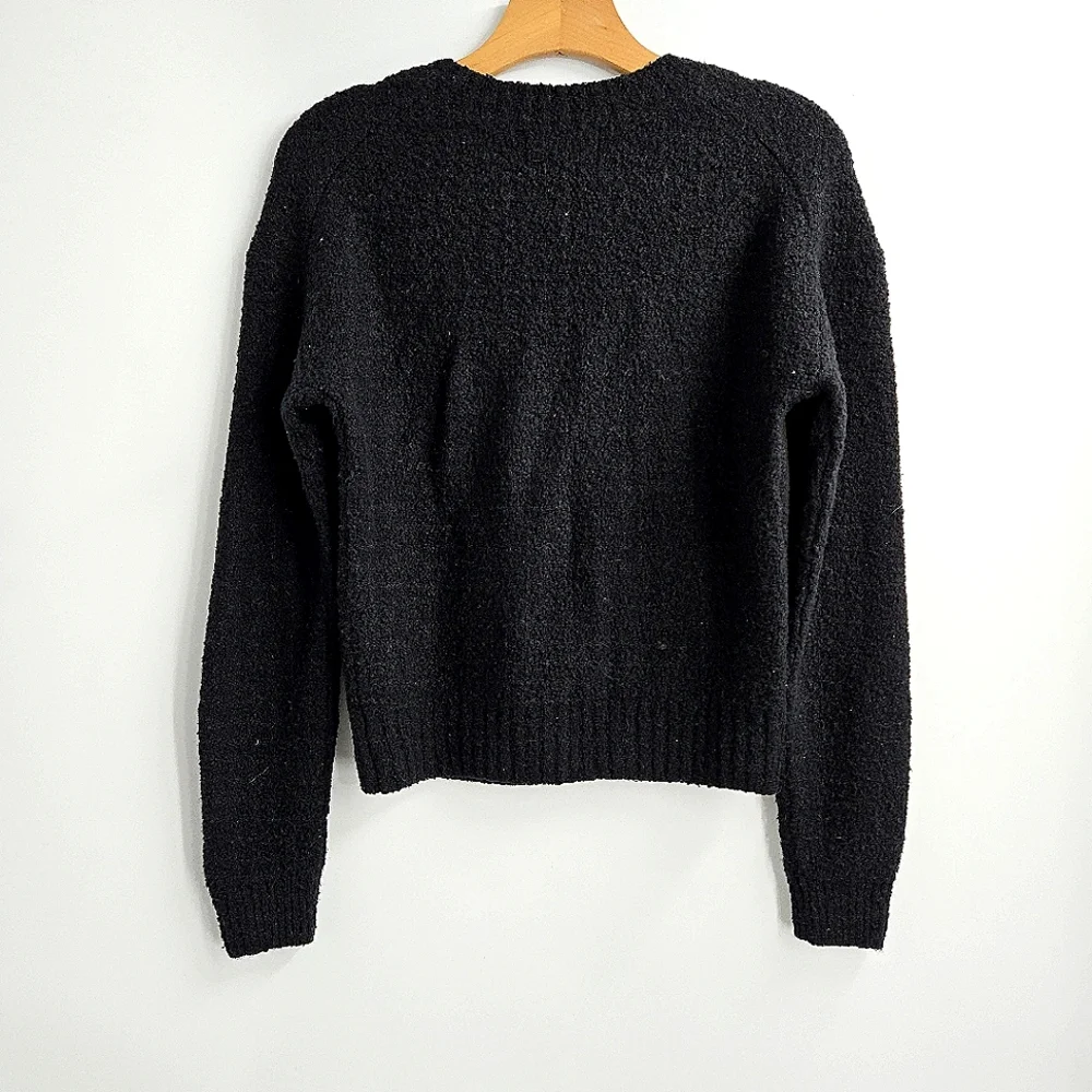 Everlane Sweater The‎ Teddy Crew Neck Black Knit